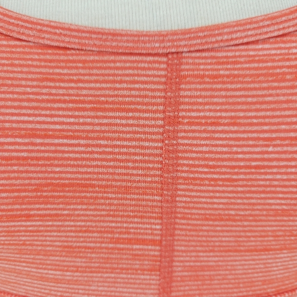 Marmot Athletic Fit Flare Tennis Dress Orange Stripe Crossback Built N Bra Small - Picture 3 of 8